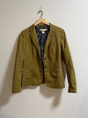 H&M Dark Tan Casual Blazer Jacket